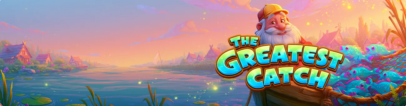 Greatest catch slot Banner 1